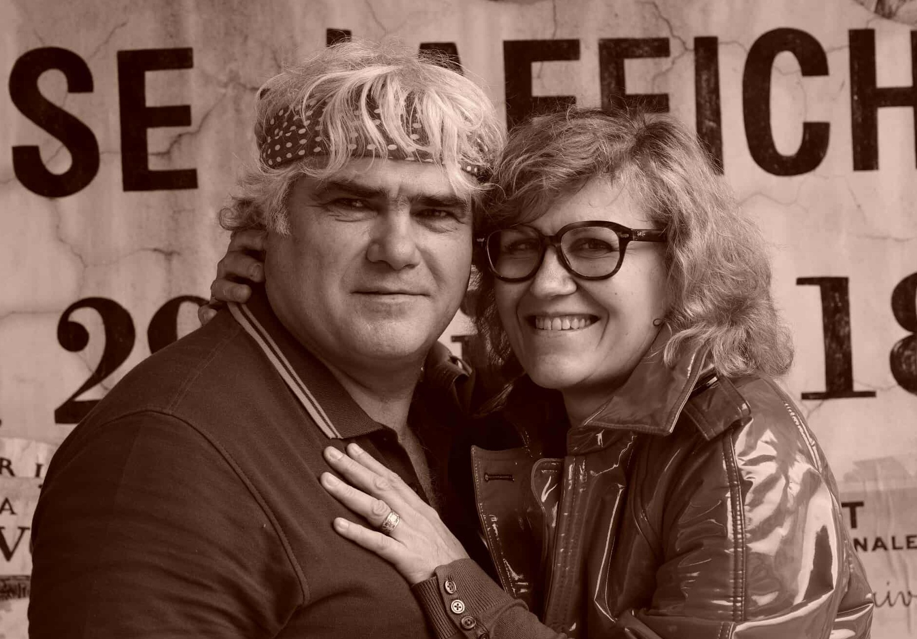 Les propriétaires du bistrot Chez Manue